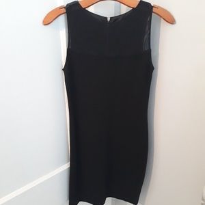 TART black fitted dress